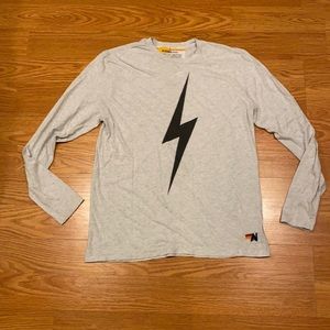 Bolt along Sleeve Tee